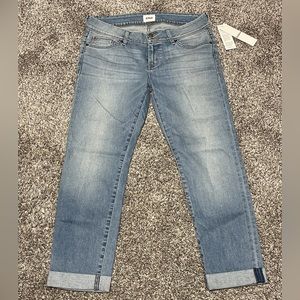 Hudson ‘Ginny Ankle’ Straight Jeans w/ Cuff